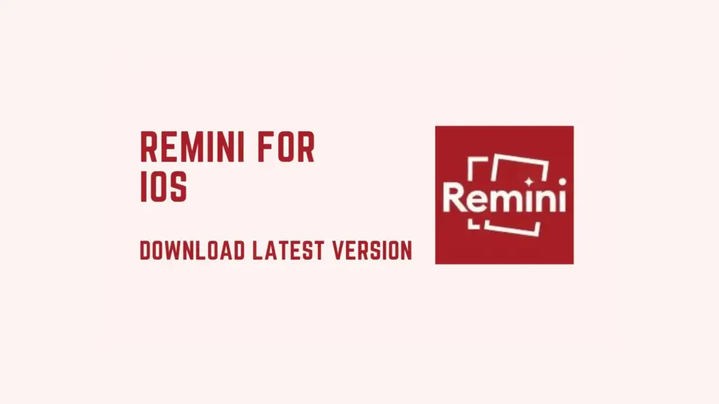 remini for ios